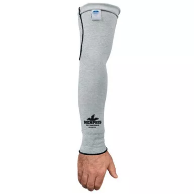 MCR Safety 9318D10 18" Cut Pro 10 Gauge Dyneema Cut Resistant Sleeve w/ Upper Arm Gusset