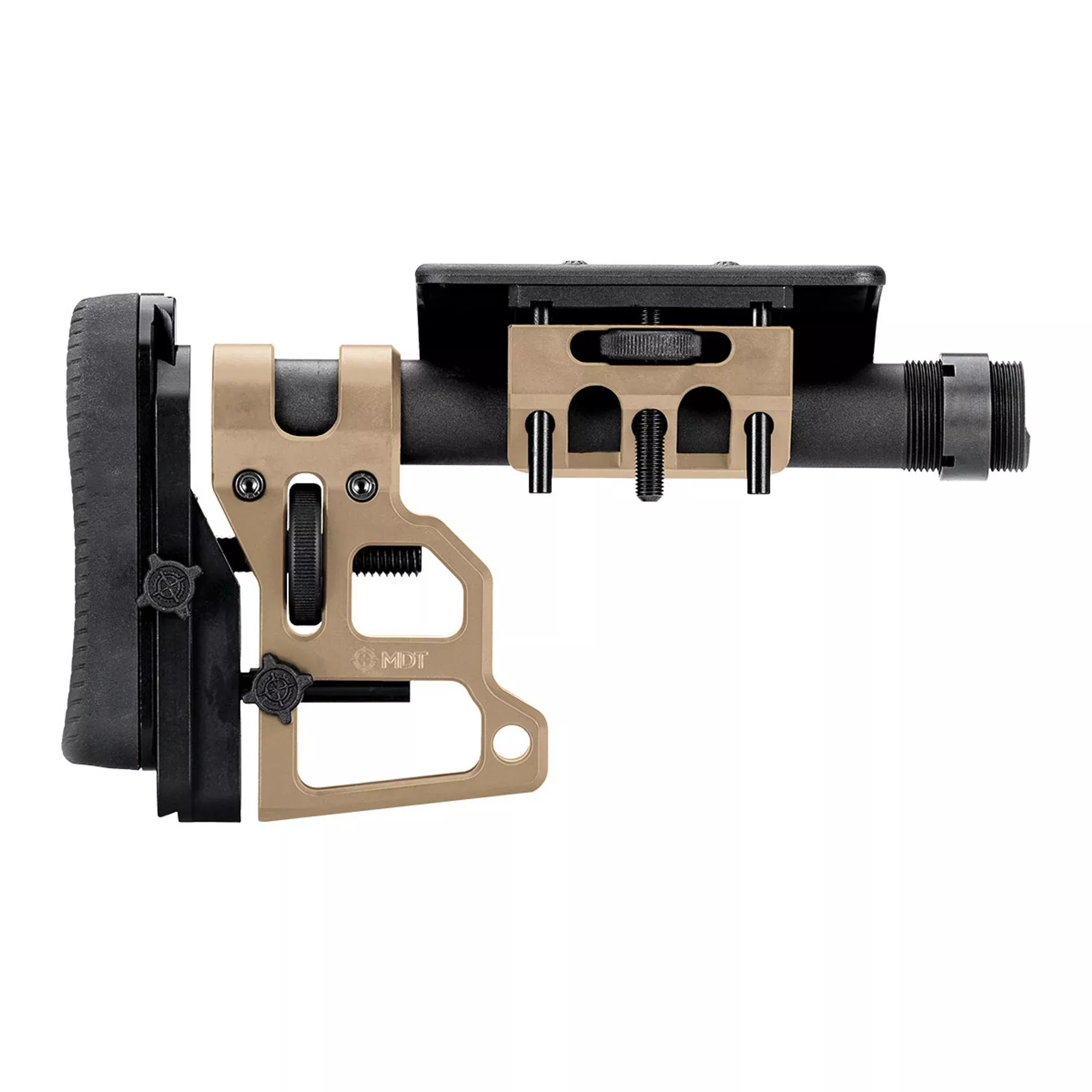 MDT SCS Carbine Buttstock – AR-15 Platform Rifles (FDE)
