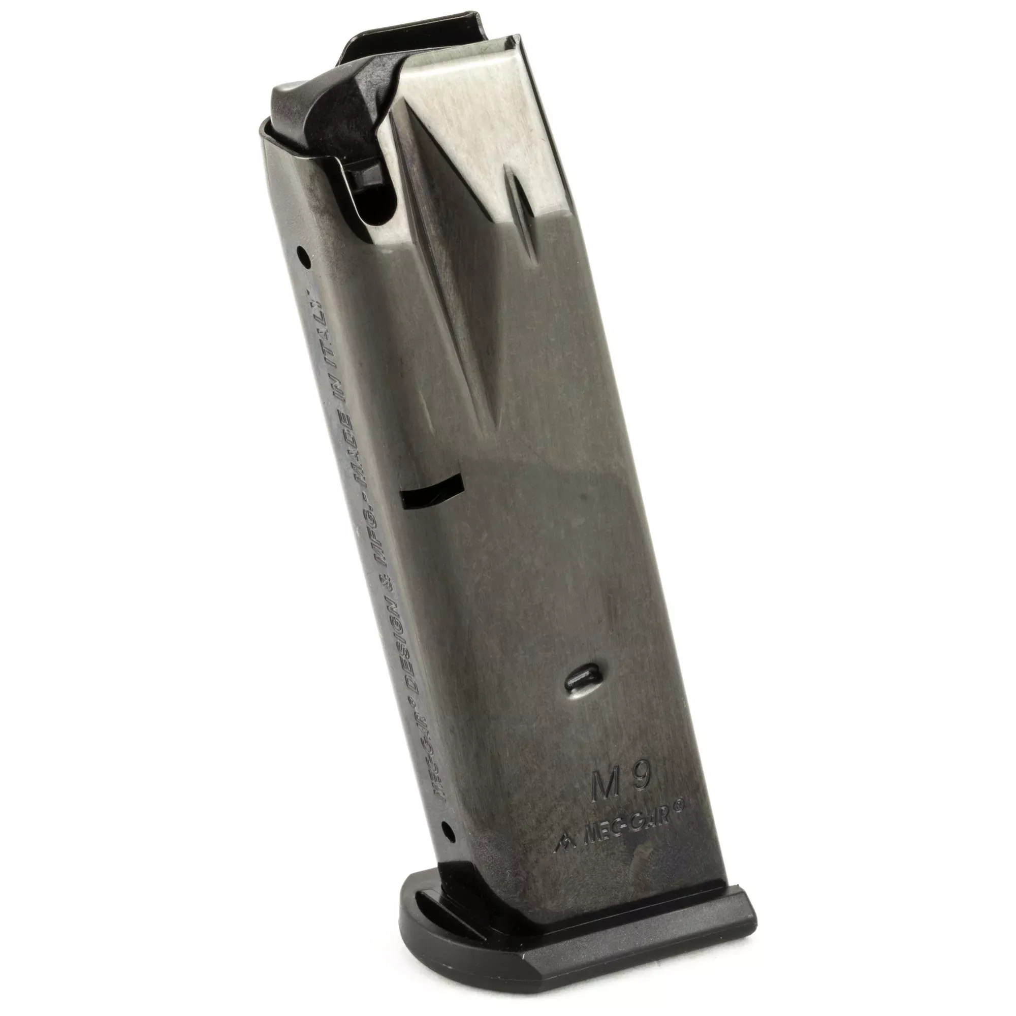Mec-Gar Beretta 92 9mm 15-Round Magazine – Blued Steel