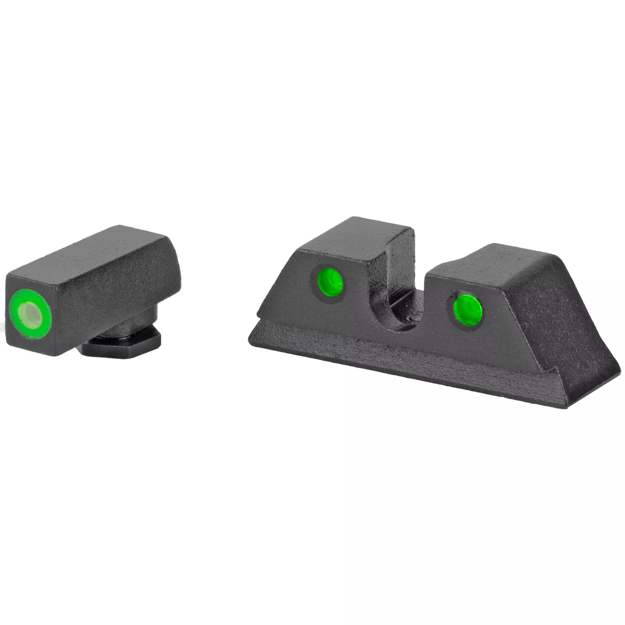 Meprolight Hyper-Bright Night Sights for Taurus G3 – Green Front/Green Rear