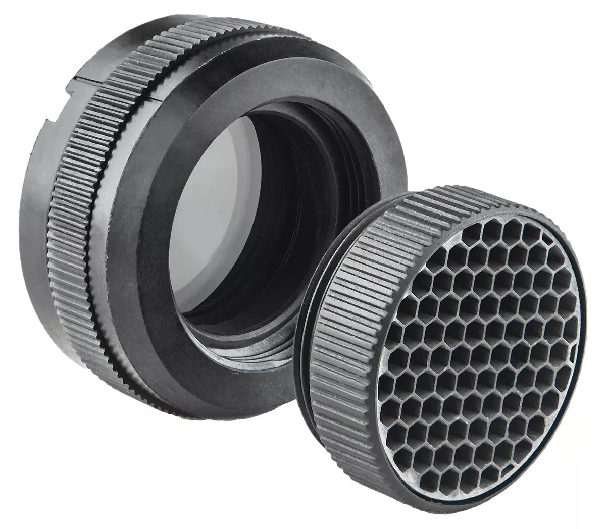 Meprolight USA 5626090000 Polarizer/Flash Guard KitRifle Black Compatible w/ Mepro M21