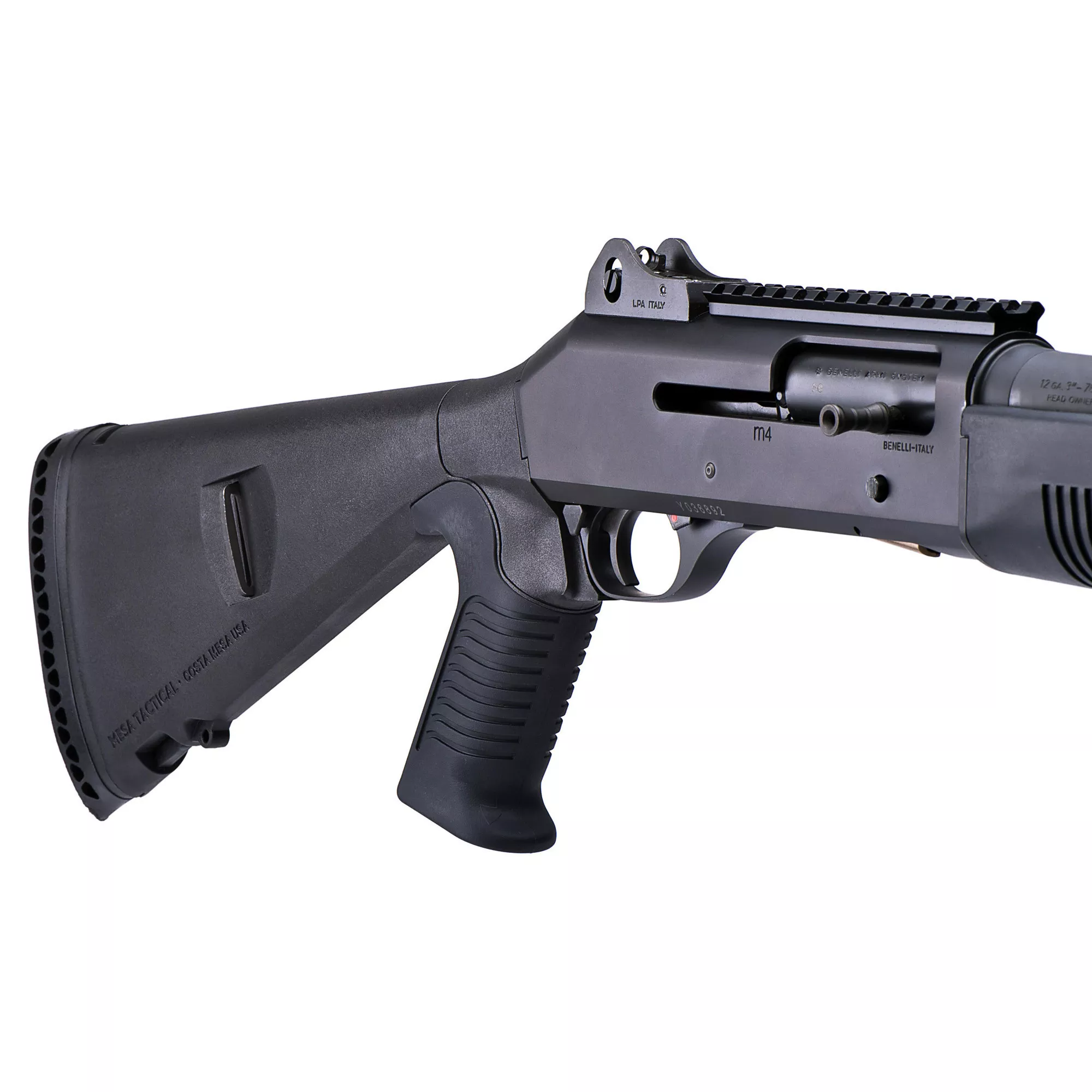 Mesa Benelli M4 12Ga Urbino Pistol Grip Stock 12.5" Length of Pull Black