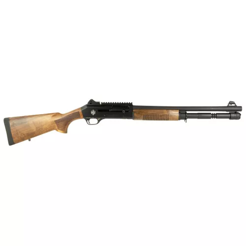 Military Arms Corp MAC 1014 Wood Semi Auto 12ga 18.5" Shotgun - Turkish Walnut