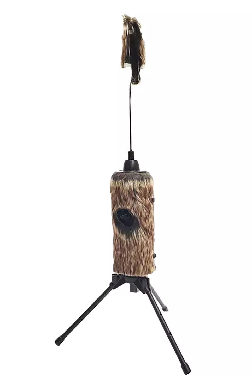 Mojo Outdoors HW2508 Fuzzy CritterPredator Species Brown Features Built-In Tripod
