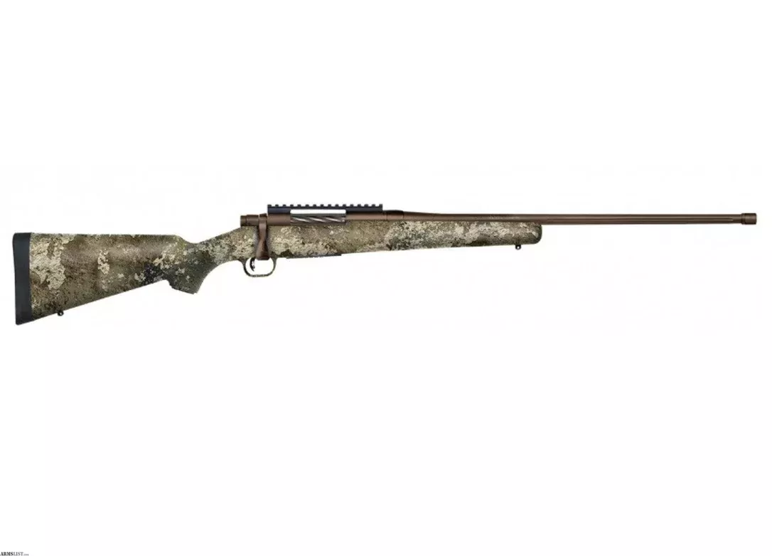 Mossberg Patriot Predator 7mm PRC STRATA Camo 24 Inch Patriot Brown 28171 from ELK CO AMMO&ARMS INC near Saint Marys, Pennsylvania, USA