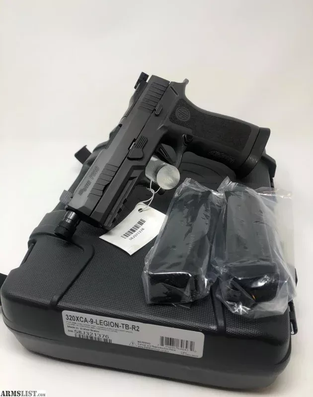 ***MSRP 1149*** New Sig Sauer X-Carry Legion – Threaded 9mm – Optics Ready from Watson Precision Firearms LLC near Oklahoma City, OK