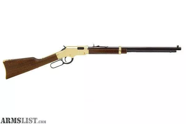 New in Box Henry Repeating Arms Golden Boy Lever Action 22 Magnum Rifle from BT&E near Texas City/LaMarque, Houston, TX