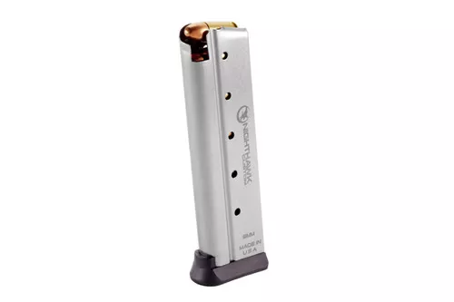 Nighthawk Custom 1911 Government 9mm Magazine with Base Pad - 10 Rounds