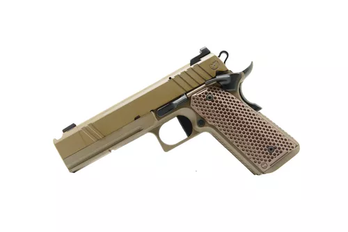 Nighthawk Custom Sand Hawk Single Stack - Comp 5" 9mm Optic Ready Pistol