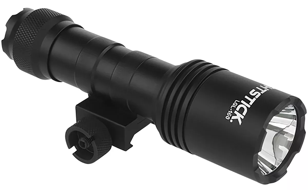 Nightstick LGL160 Full Size Long Gun Light KitBlack Anodized 1100 Lumens White LED Bulb