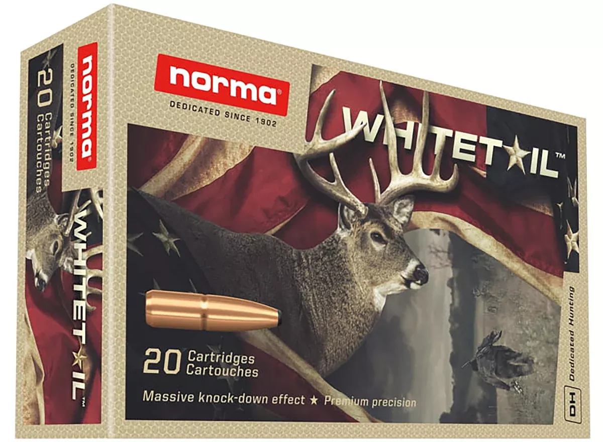 Norma Ammunition 20177412 Dedicated Hunting Whitetail 300WinMag 150gr Pointed Soft Point 20 Per Box/10 Case