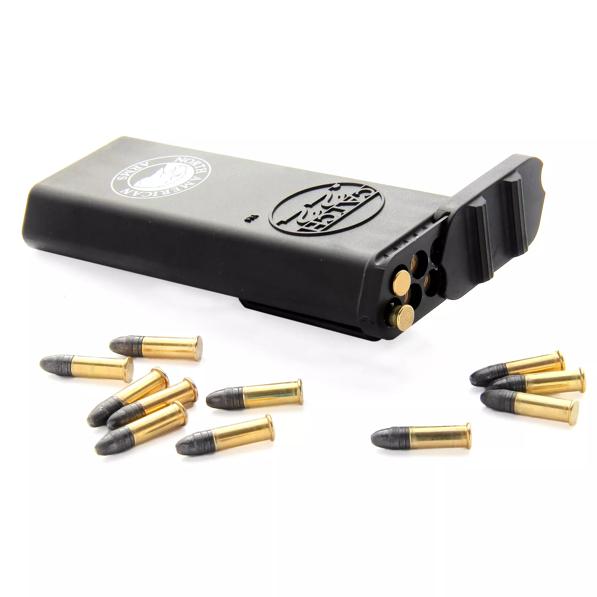 North American Arms Catch 22 Ammo Carrier Belt Clip – .22 LR/.22 WMR Speedloader Holder
