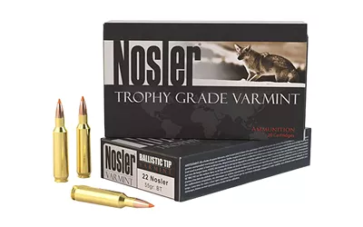 Nosler 22nos 55gr Bt 20/200