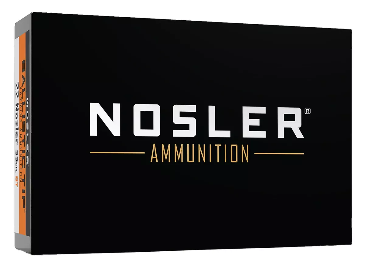 Nosler 61030 Ballistic Tip22Nosler 55gr Spitzer Ballistic Tip Varmint 20 Per Box/10 Case