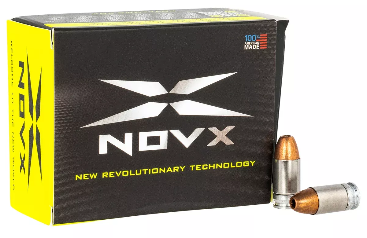 NovX 380CP8020 Pentagon380ACP 80gr Monolithic Copper Hollow Point 20 Per Box/10 Case