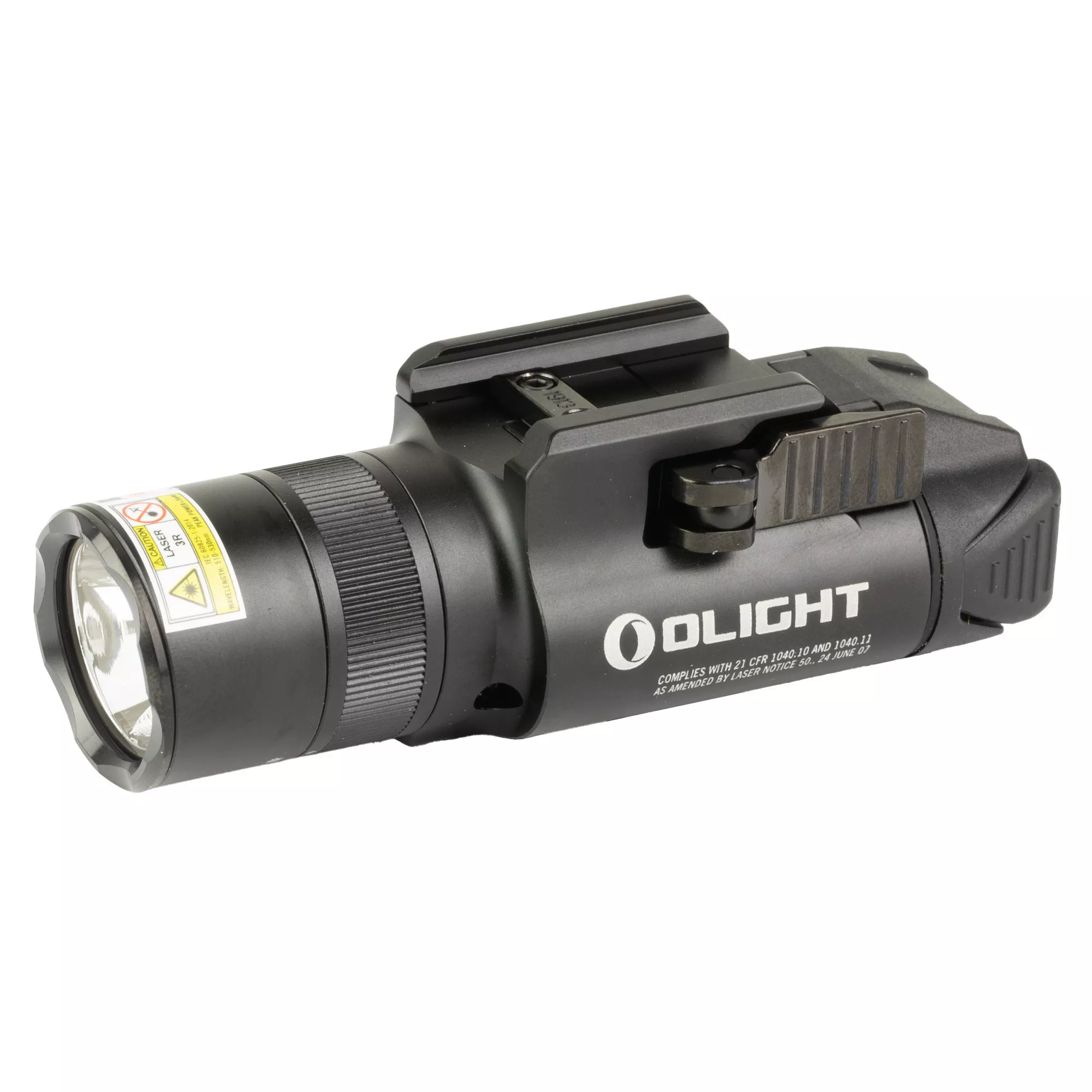 Olight Baldr PRO R Weapon Mounted Light w/Green Laser 1350Lm Black