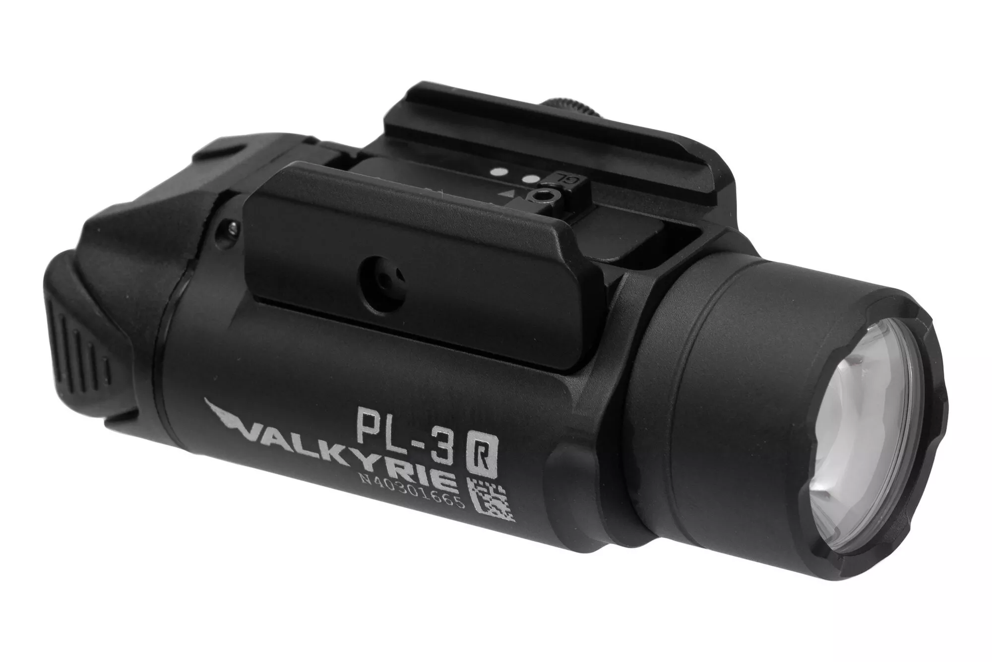 Olight PL-3R Valkyrie 1500 Lumen Rechargeable Mountable Tactical Flashlight Black