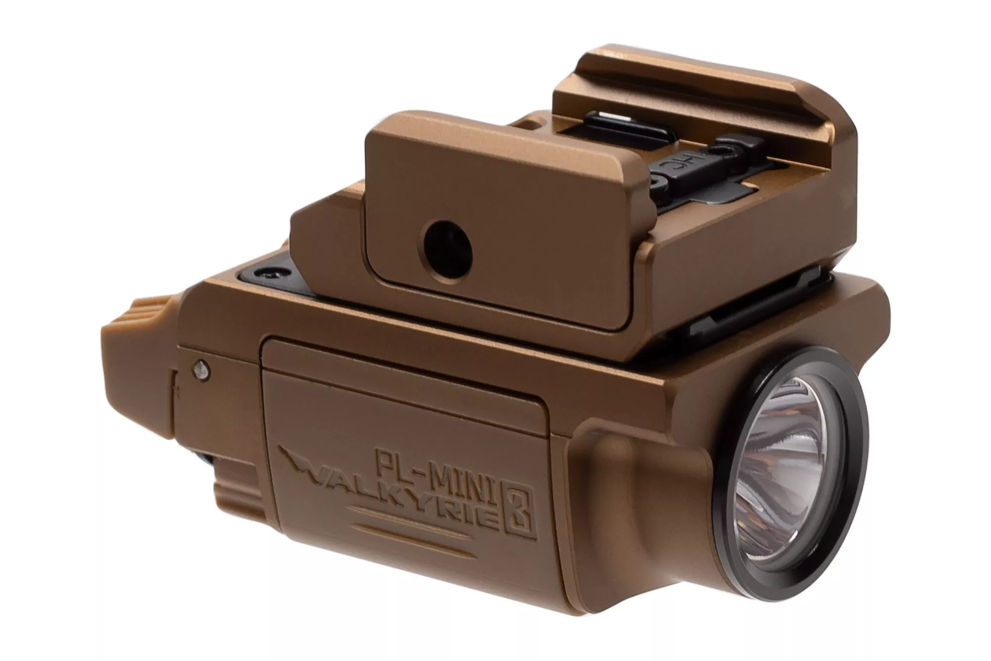 Olight PL-MINI 3 Valkyrie 600 Lumen Rechargeable Rail Mount Flashlight Desert Tan