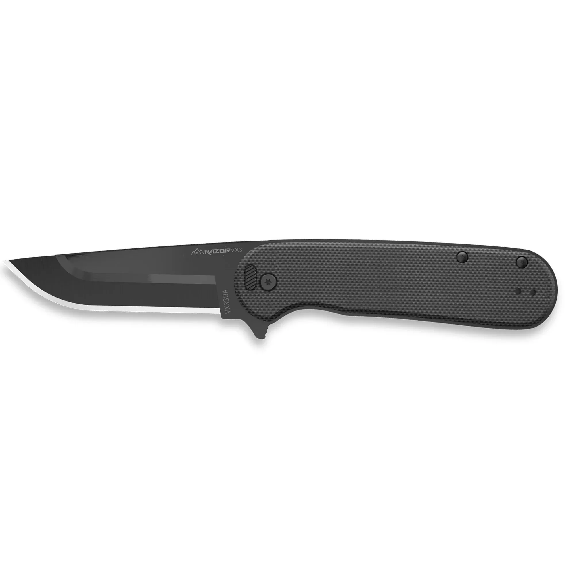 Outdoor Edge Razor VX3 G10 Folding Knife – Replaceable Blade System