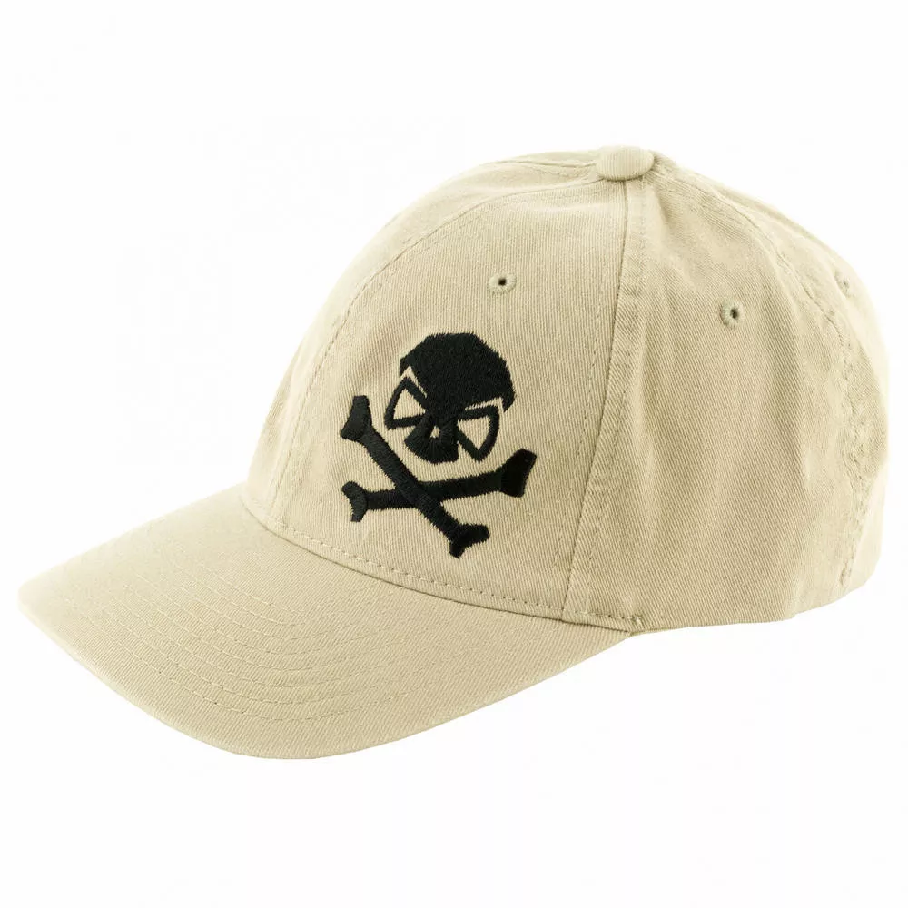 PHU SKULL FLEX HAT TAN/BLK L/XL