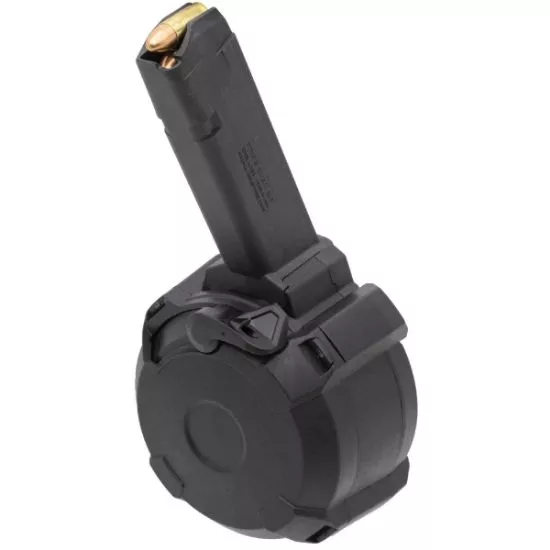 PMAG D-50 50RD DRUM FOR DOUBLESTACK 9MM GLOCKS, NEW