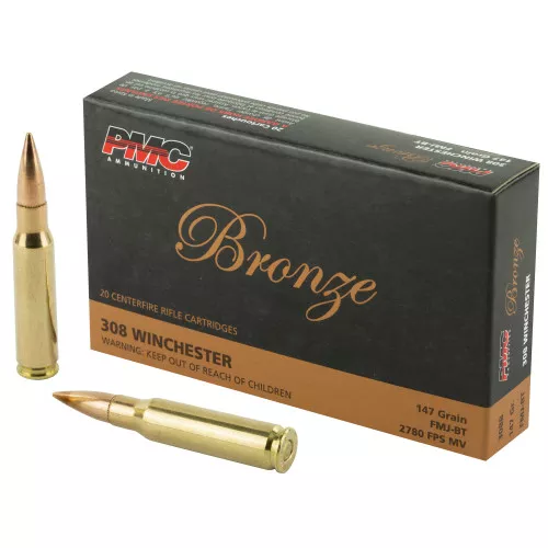 PMC Bronze - 308 Win 147 Gr FMJ -20 Rds