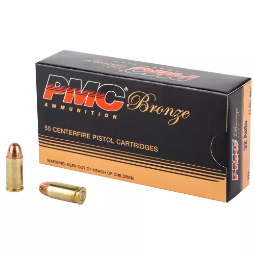 PMC Bronze - 32ACP 71gr FMJ - 50 Rds