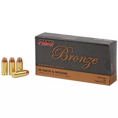 PMC Bronze .40 S&W, 165gr, JHP - 50 Rounds