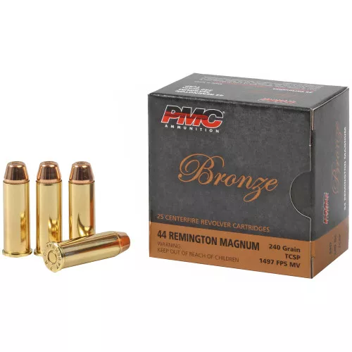 PMC - Bronze 44 Mag. 240 Gr Truncated Soft Point - 25 Rd