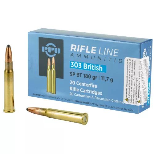PPU 303 British 180gr SP - 20rd Box