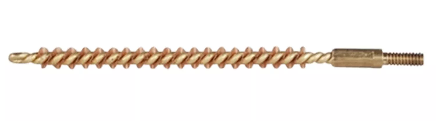 Pro-Shot 17R Bore Brush.17 Cal Rifle #5-40" Thread Bronze Bristles Brass Core