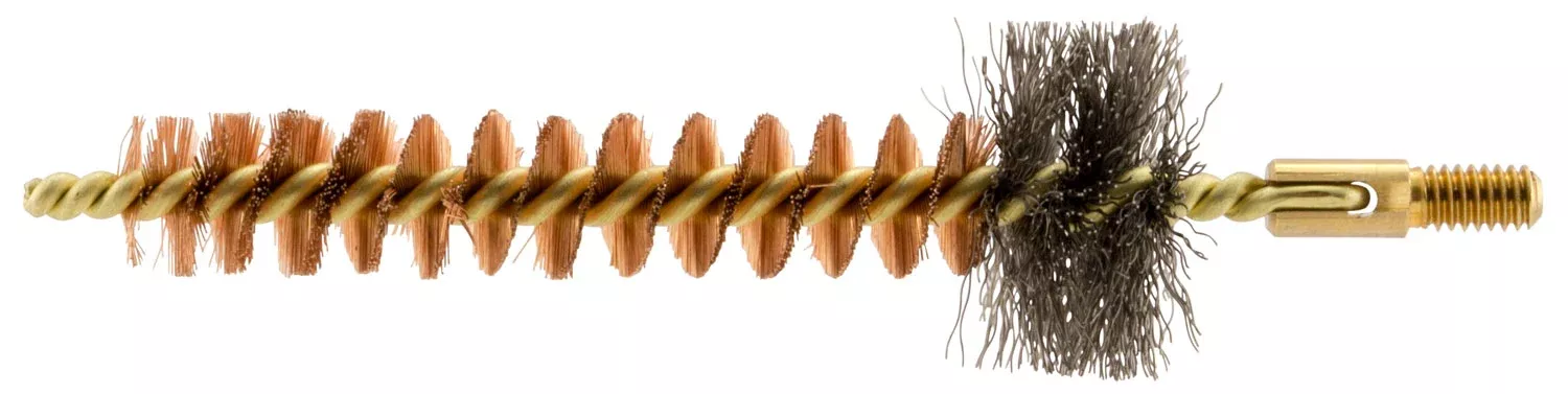 Pro-Shot 223CH Chamber Brush Military Style .223 Rem/ 5.56x45mm NATO AR Platform #8-32 Thread Bronze/Steel Bristles Brass Core