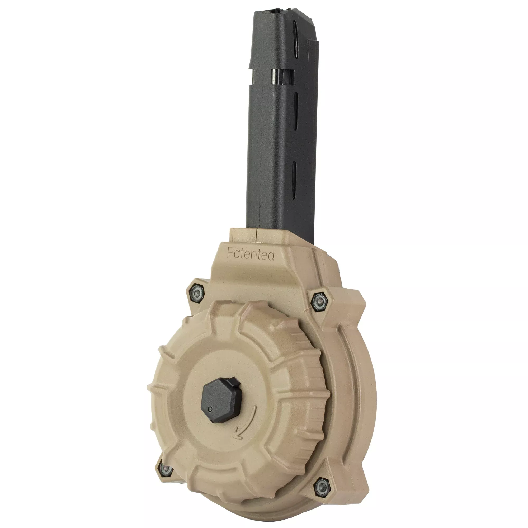 ProMag Industries Glock 17/19 9mm 50-Round Drum Magazine – FDE