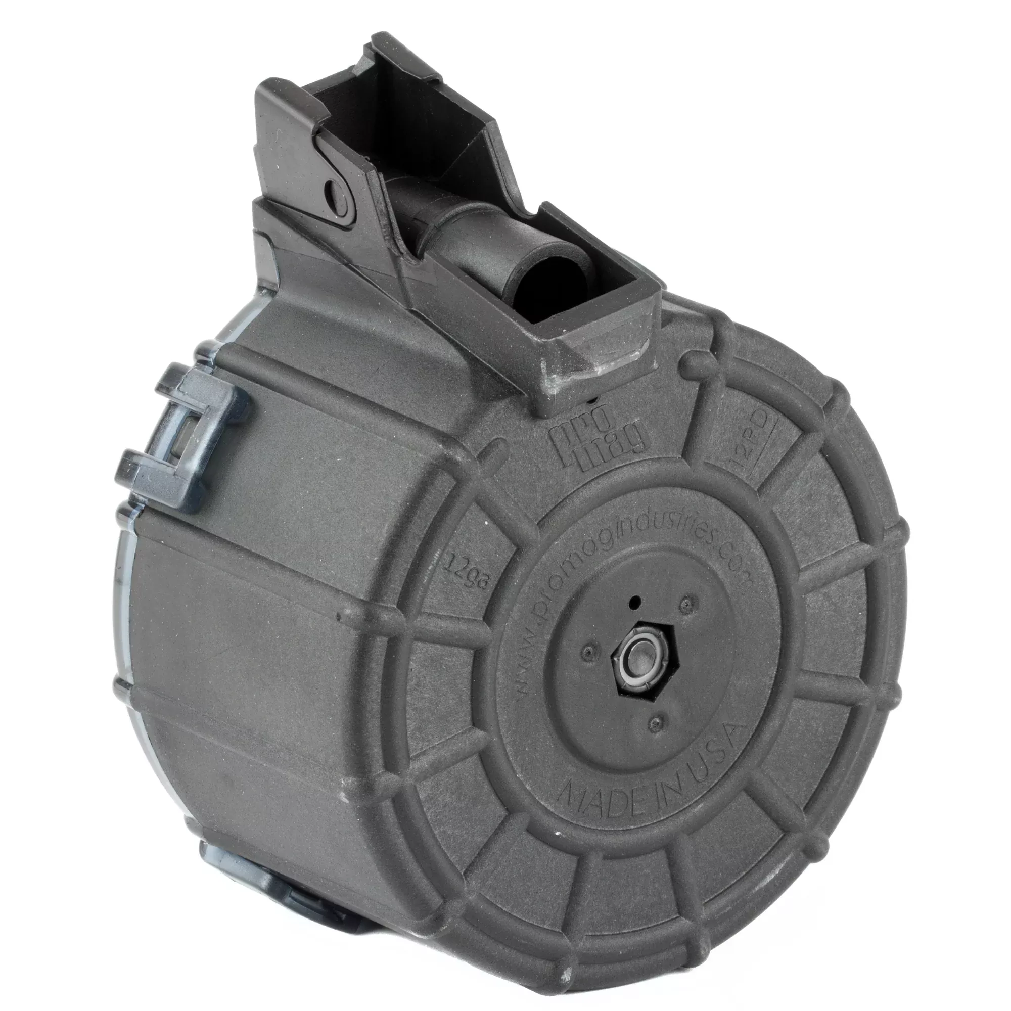 ProMag Saiga 12 Gauge 12-Round Drum Magazine – Saiga-12 Shotgun