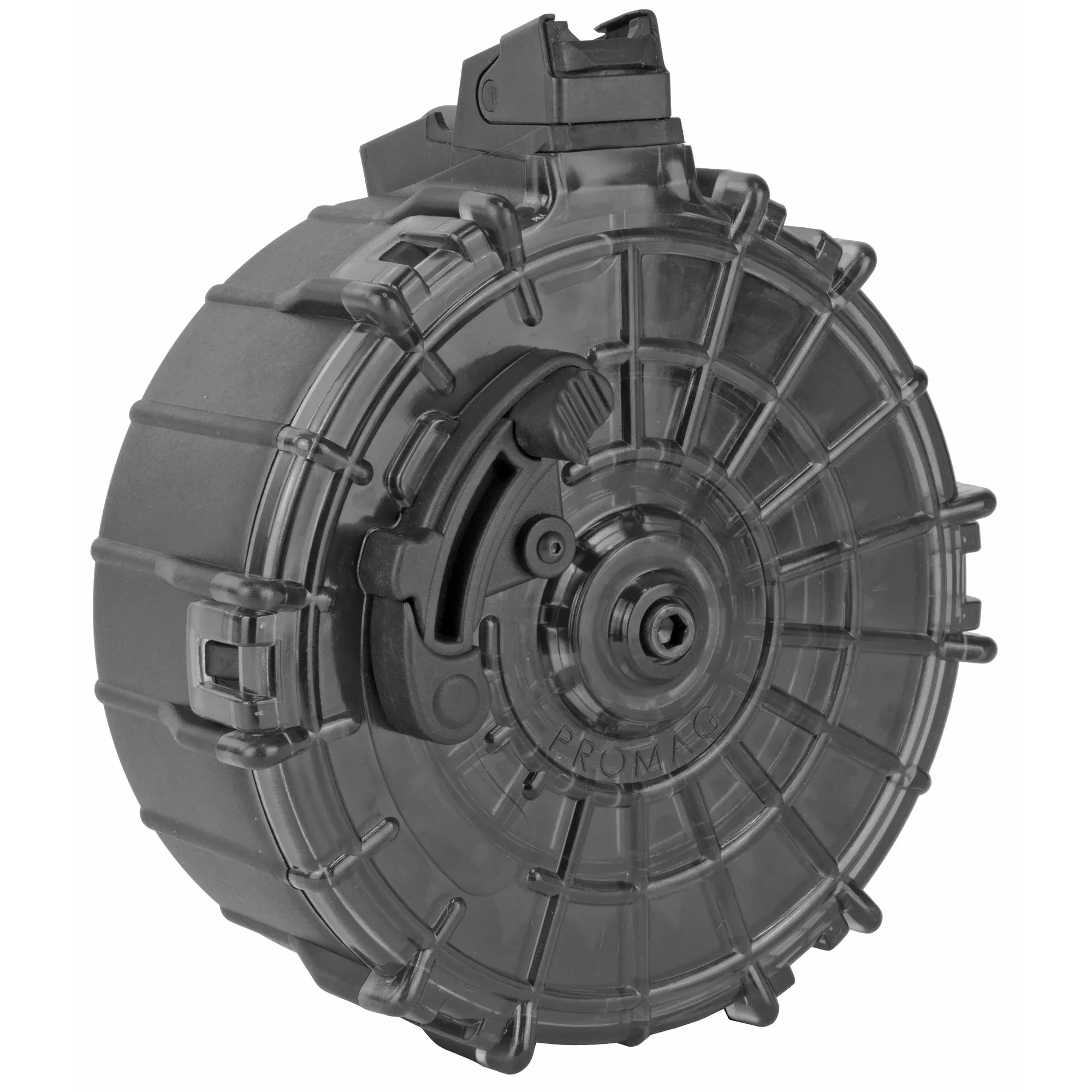 ProMag Saiga 12 Gauge 20-Round Drum Magazine – Black Polymer