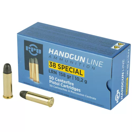 Prvi Partizan 38 Special 158gr LRN - 50rd Box