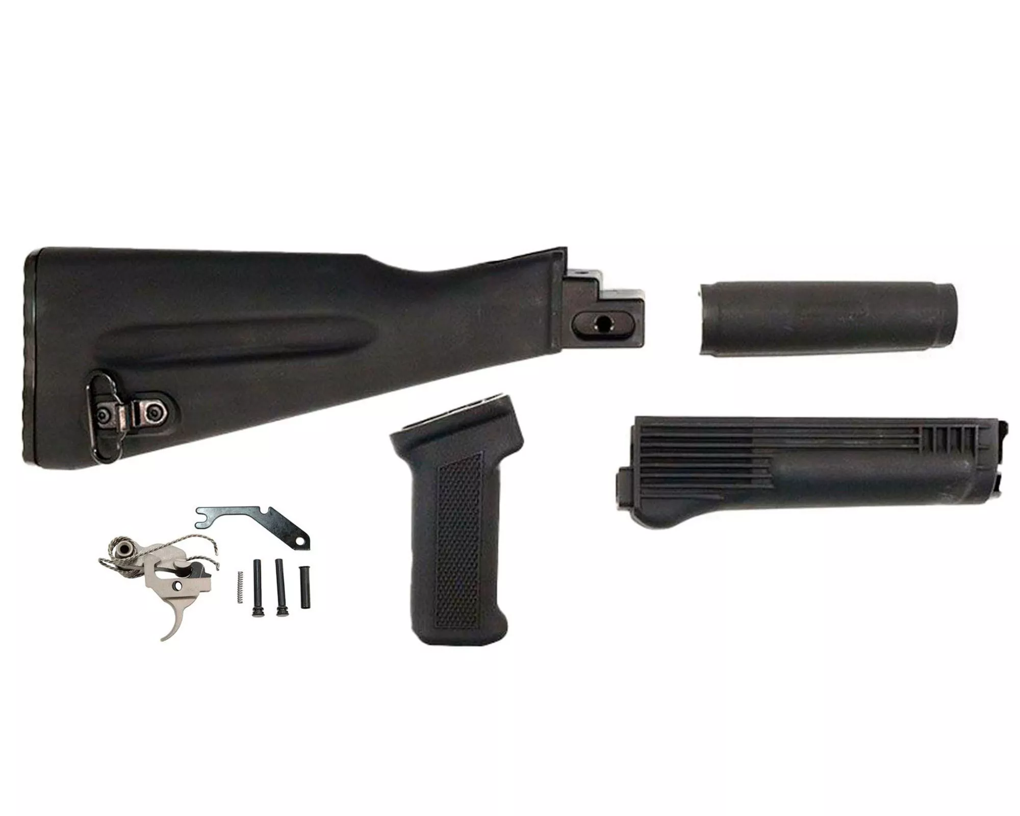 PSA AK-47 Classic Black Furniture Set w/Enhanced Polished Nickel Boron Fire Control