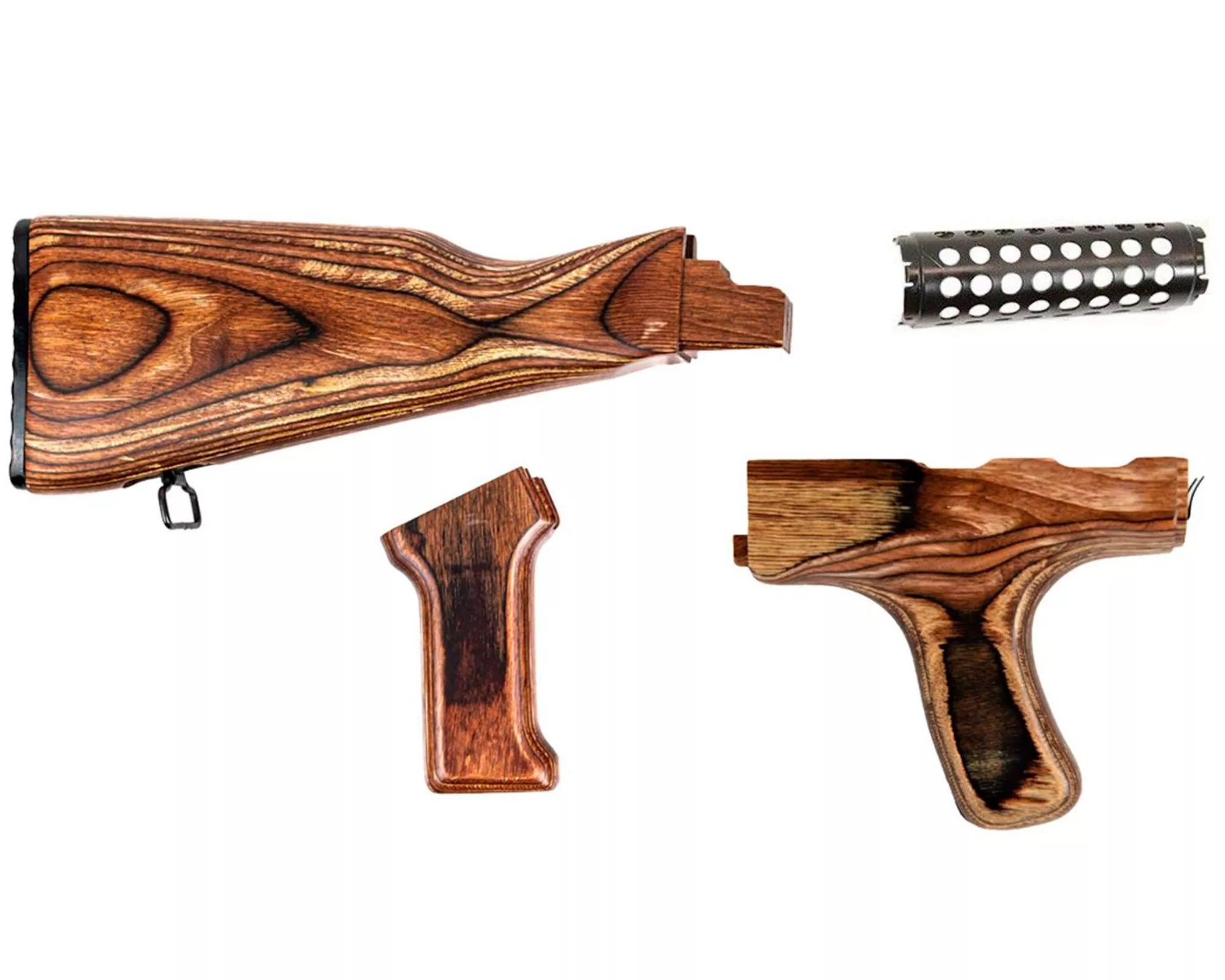 PSA AK-47 Nutmeg Furniture Set w/Dong and Cheese Grater