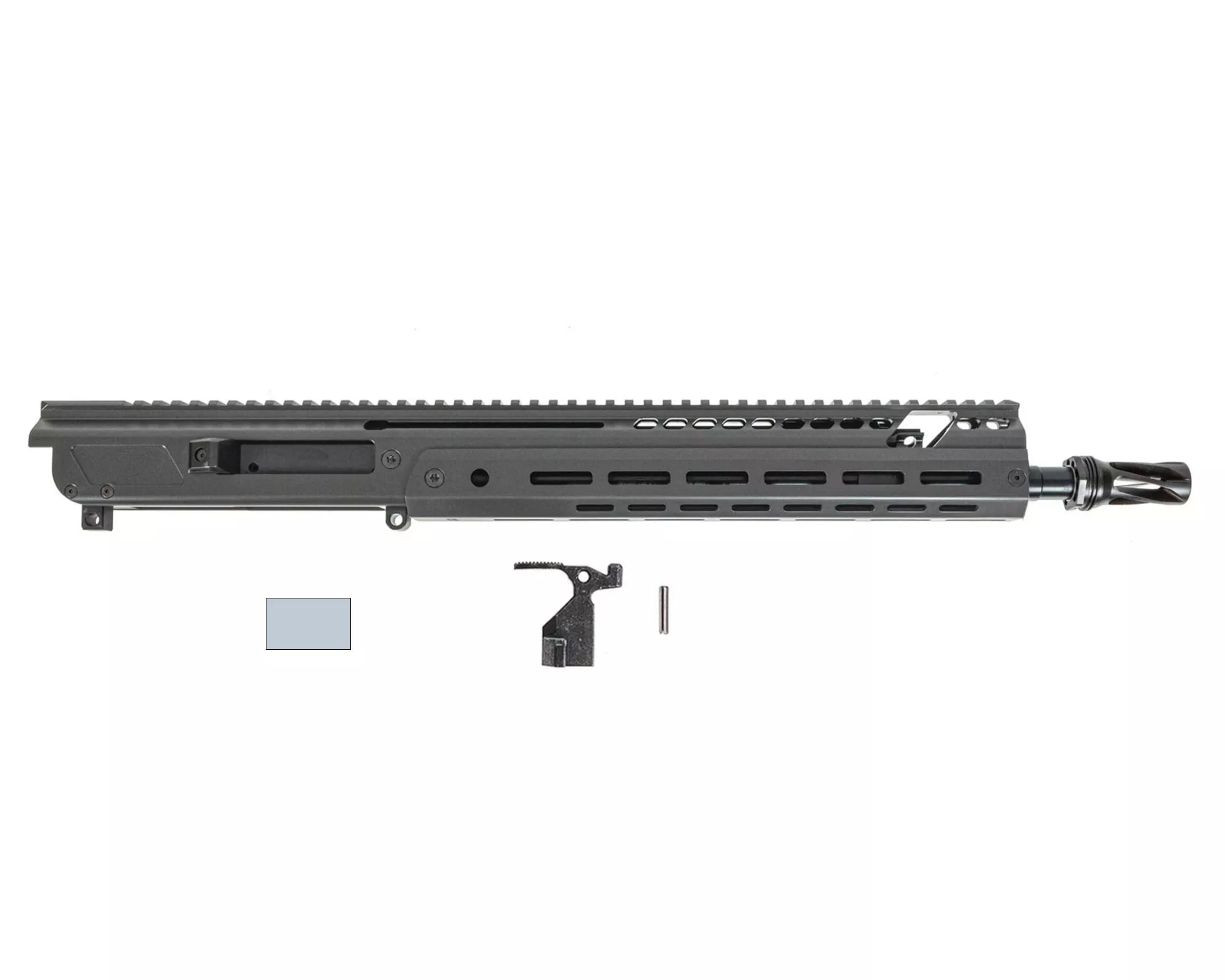 PSA JAKL 14.5" Rifle Length Upper Assembly 5.56NATO w/Knurled CH/BCG HUXWRX Flash