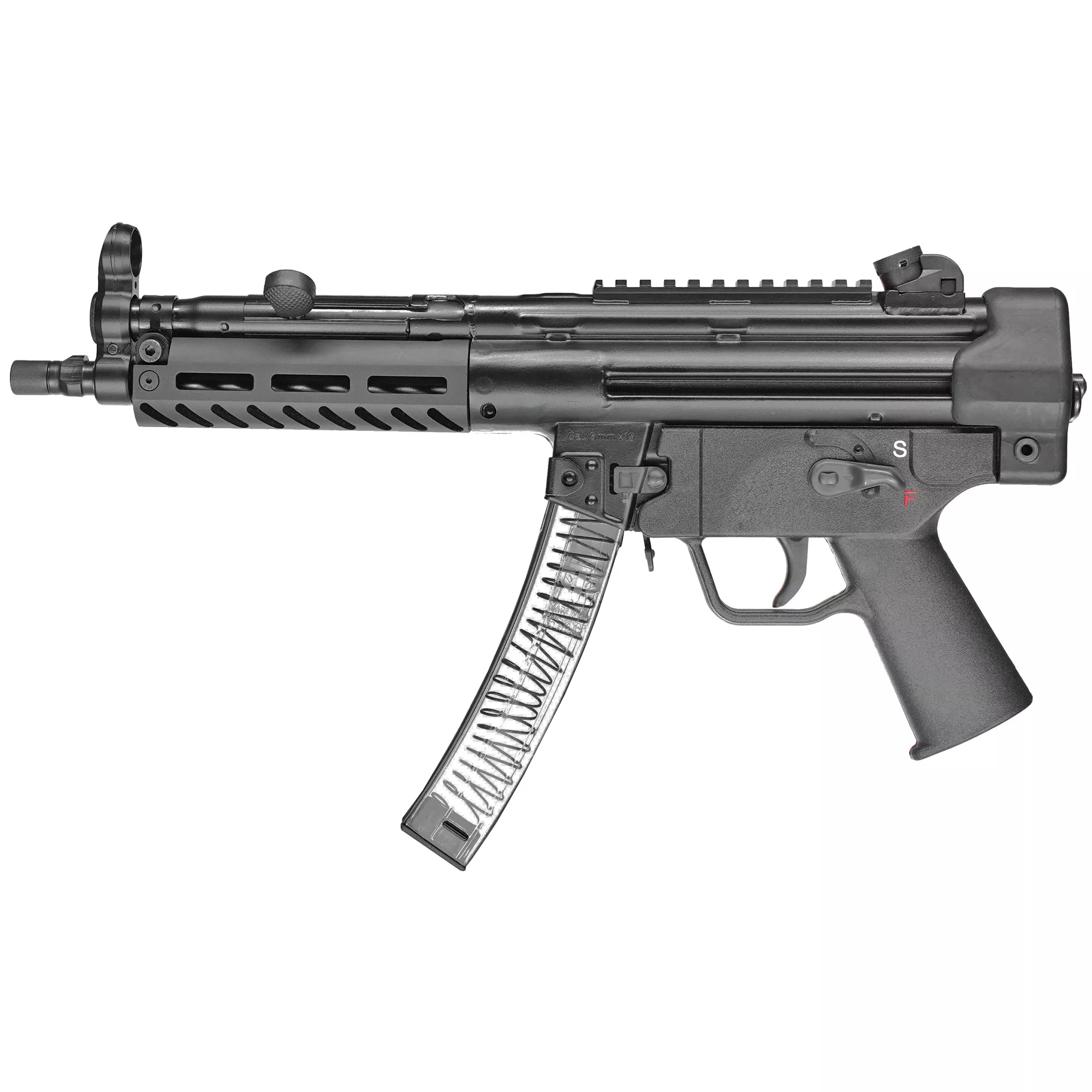 Ptr 9ct Pstl 9mm 8.86" Thrdd 30rd Bl