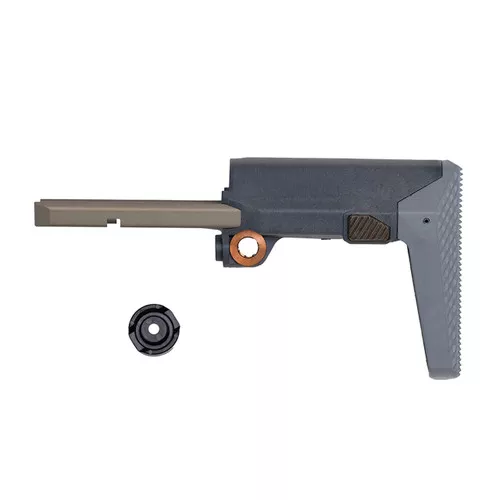 Q Honey Badger Stock Assembly - Gray