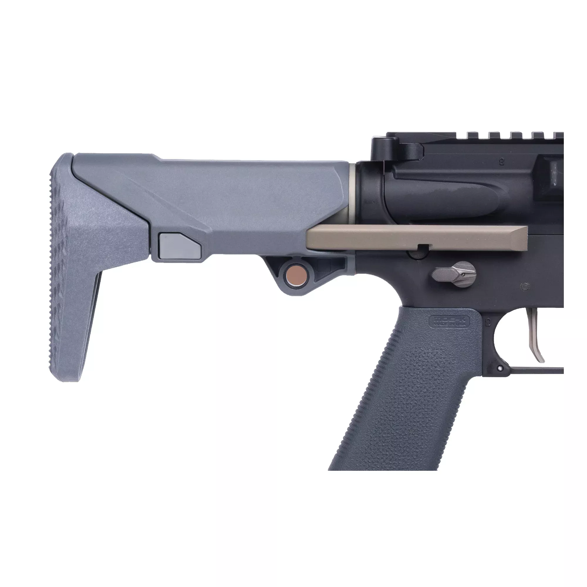 Q Shorty Stock Gray – Q Rifle Platform Compatible Stock