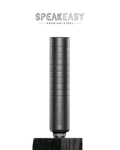 Q SPEAKEASY 300 Blk Optimized Full-Size Steel Suppressor
