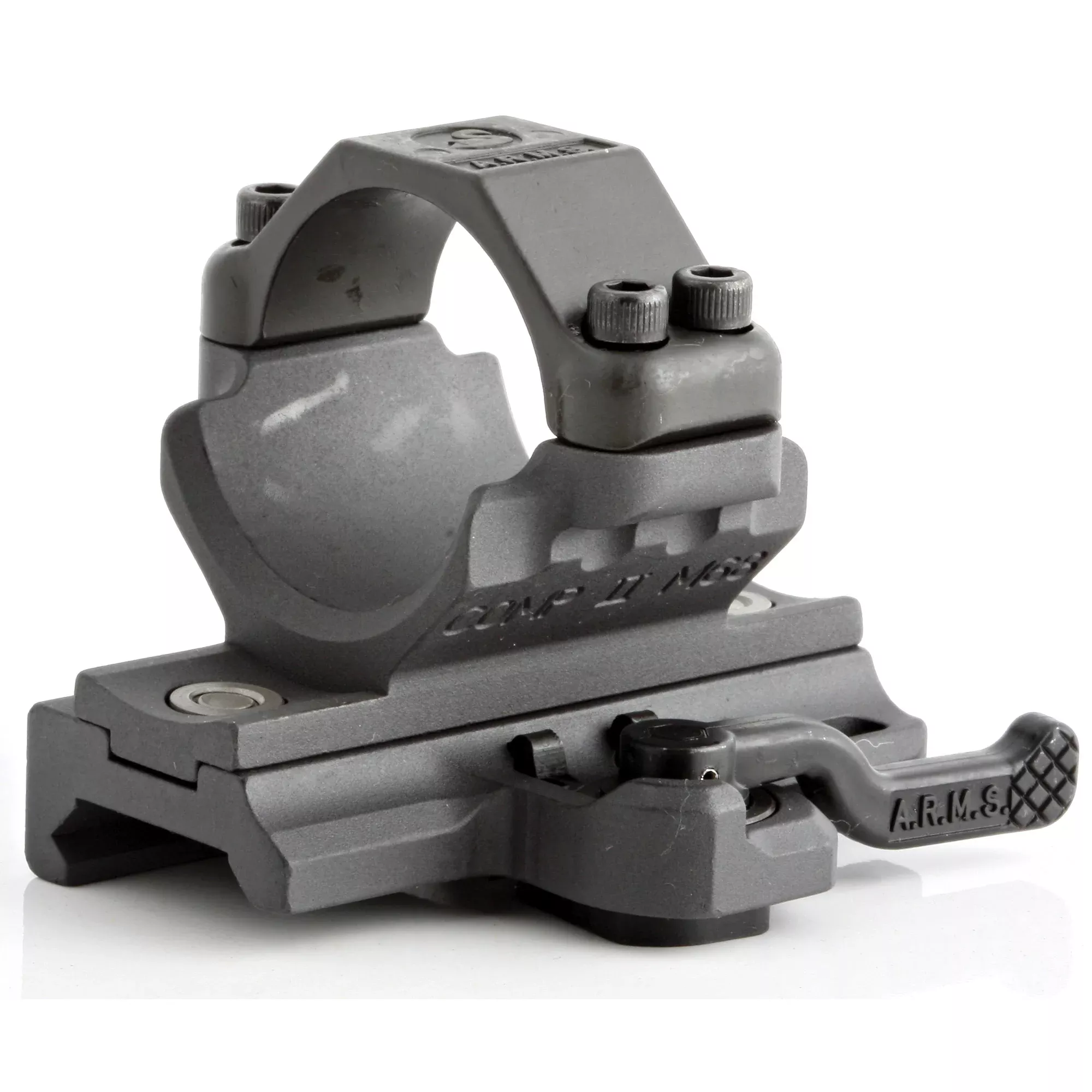 A.R.M.S., Inc. AIMPOINT CompM Series Throw Lever Mount – Quick Detach Picatinny Mount