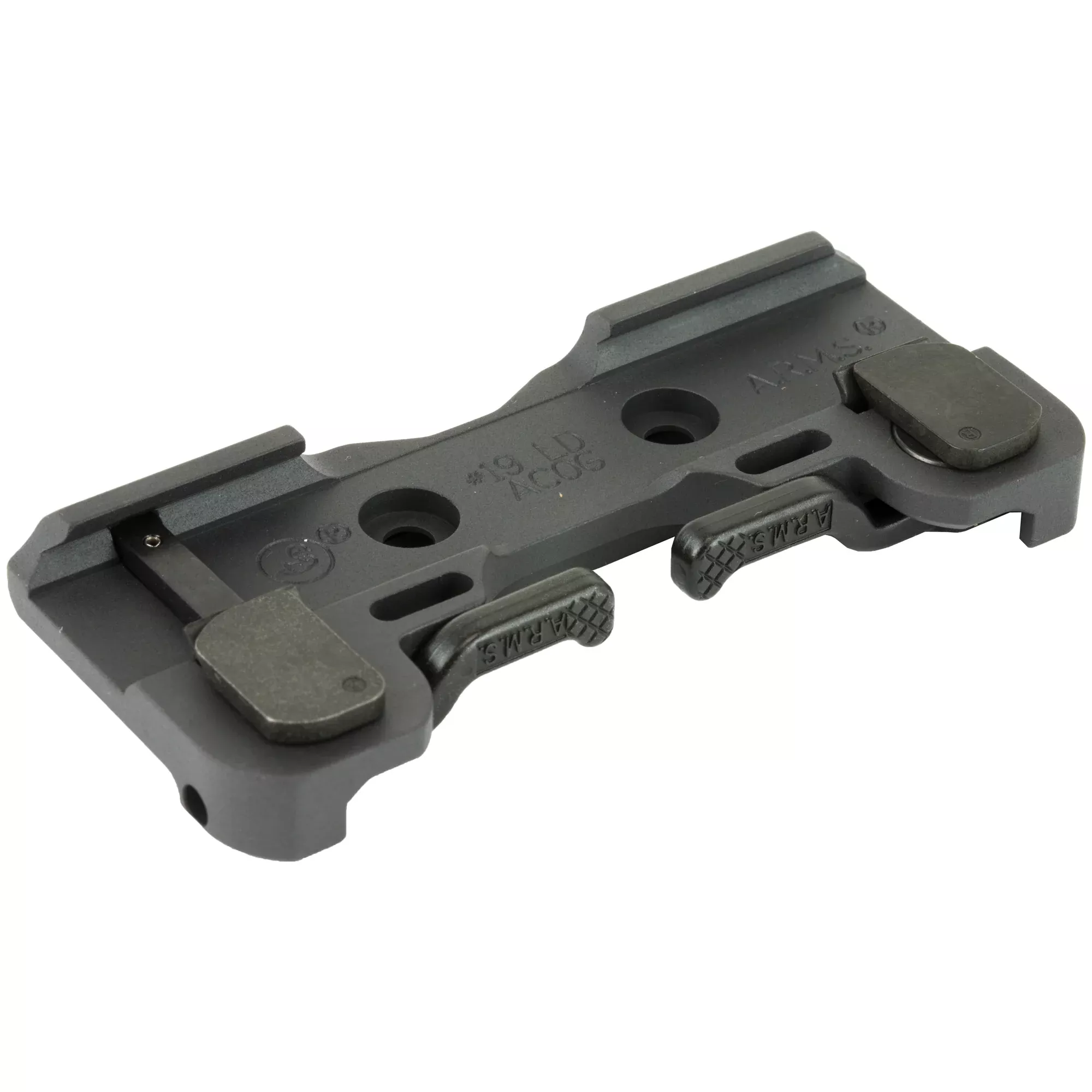A.R.M.S., Inc. Low Profile Dual Throw Lever Mount – Quick-Detach Optic Mount