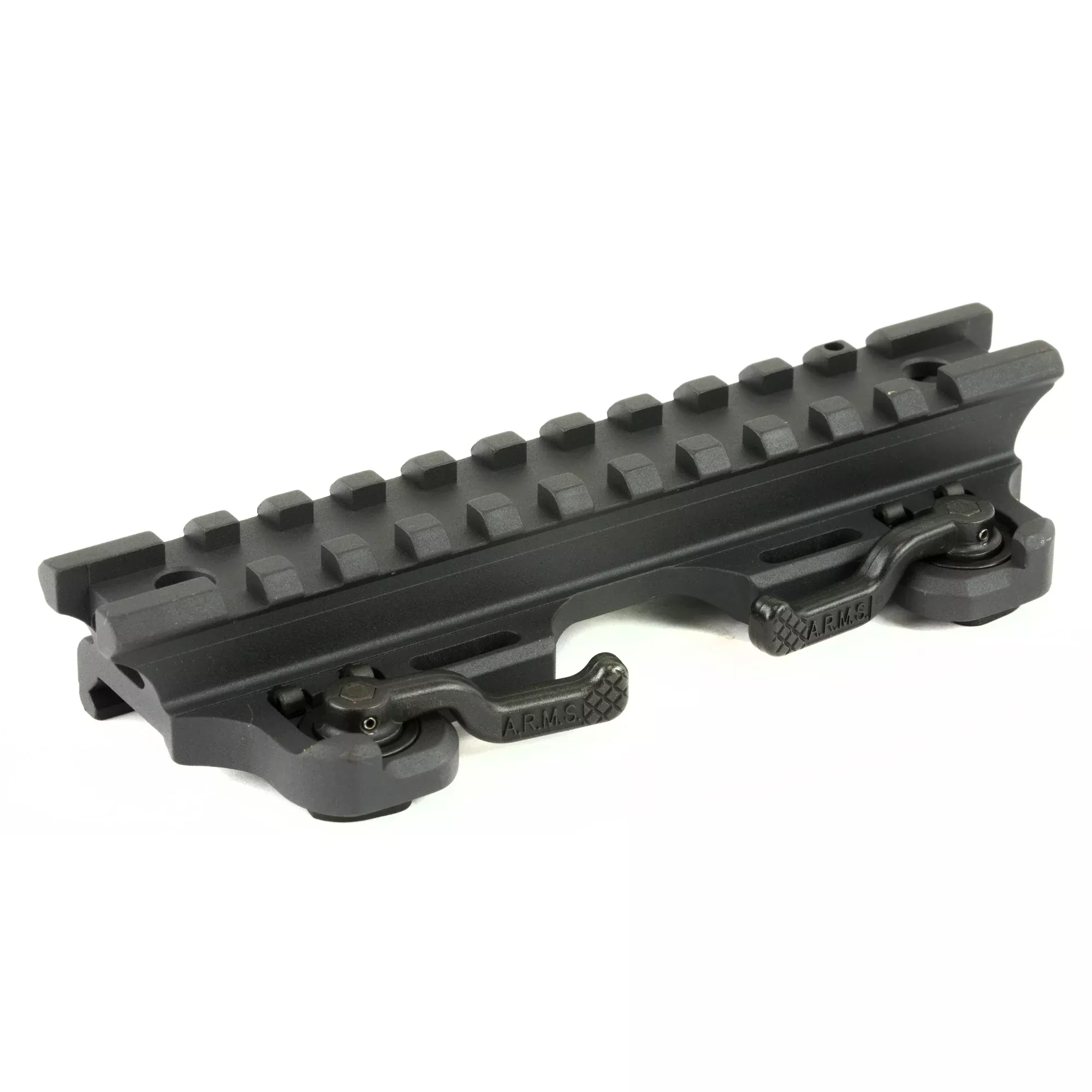 A.R.M.S., Inc. Throw Lever Riser Mount – Quick-Detach Optic Mounting