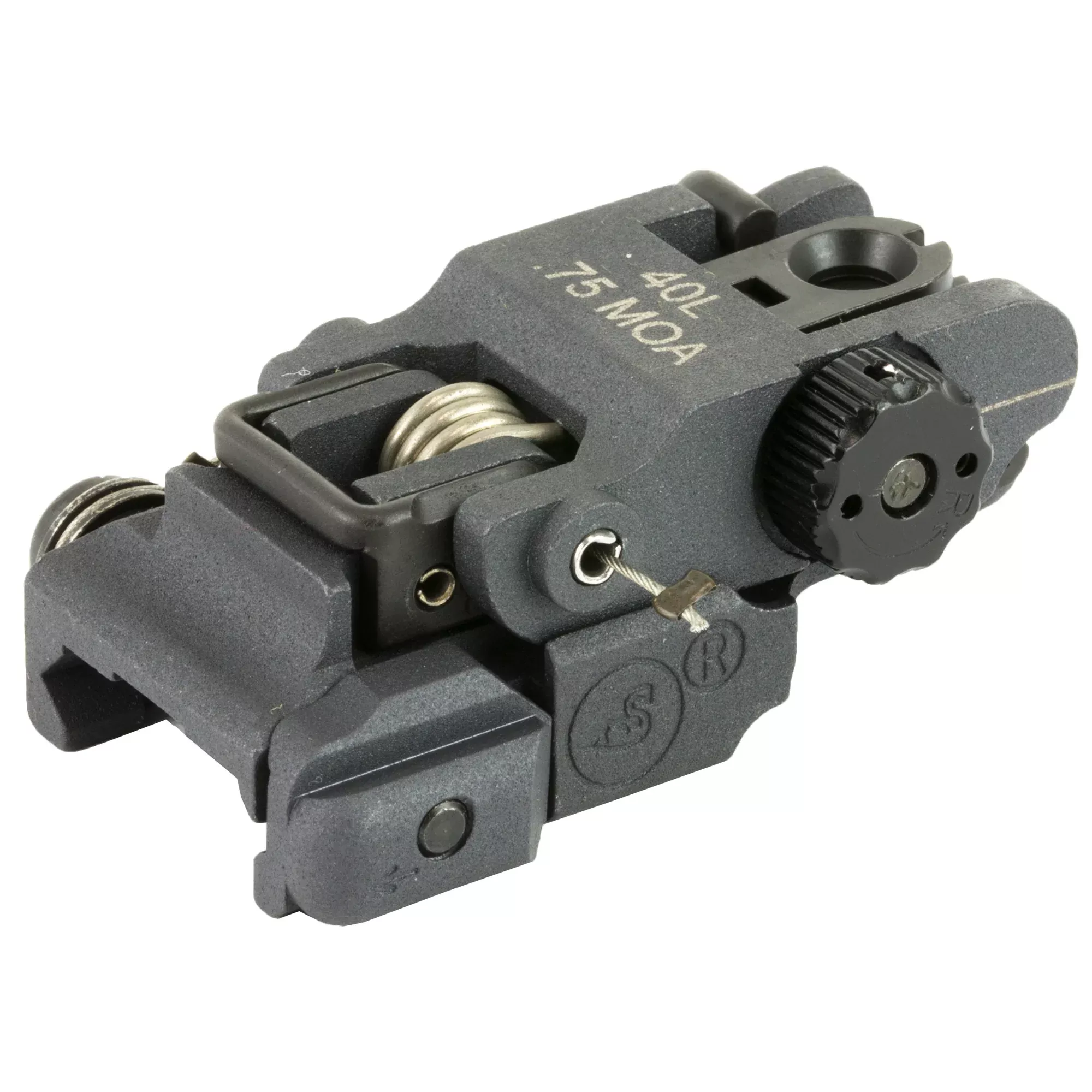 A.R.M.S. Low Profile Flip Up Rear Sight – Picatinny Mount