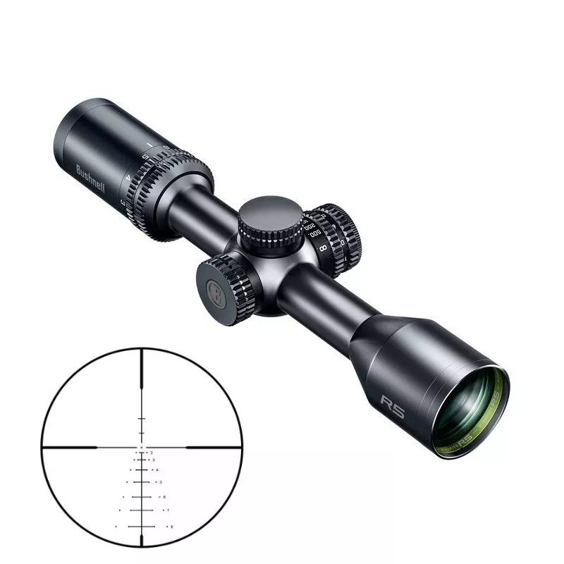 R5 Riflescope 4-12X40 DOA-LRH800 Black Illuminated