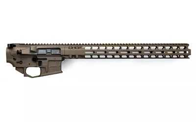 Radian Weapons AX556 Billet Upper/Lower Receiver Set 17" Handguard - Brown