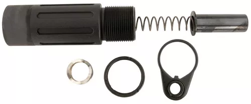 Radikal Micro Pistol Buffer Tube 3.5" Black Anodized Aluminum with Internal Parts